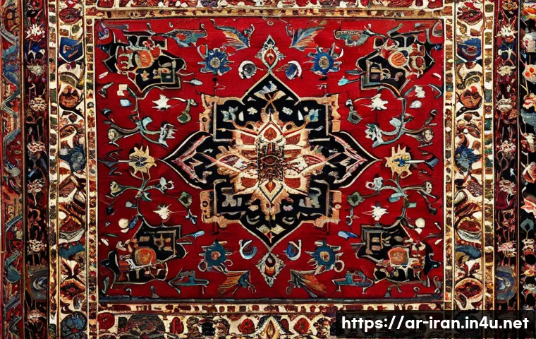 이란의 페르시아 양탄자 역사 - Here are three detailed image prompts in English, inspired by the provided text about Persian carpet...